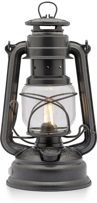 Feuerhand - LED Stormlamp 276 sparkling iron van Feuerhand