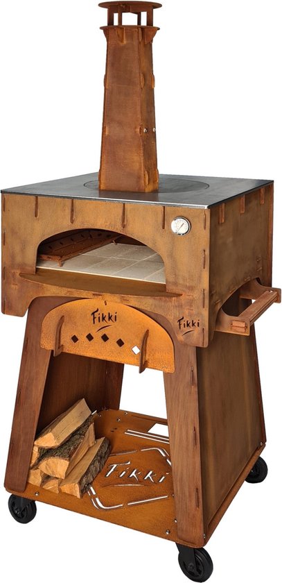 Fikki Level de Luxe - barbecue en pizza oven voor buiten van Fikki