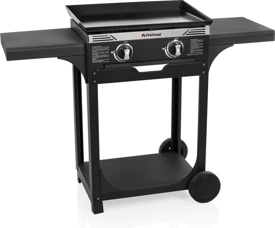 Firefriend BQ-6348F Gasbakplaat met trolley van Firefriend