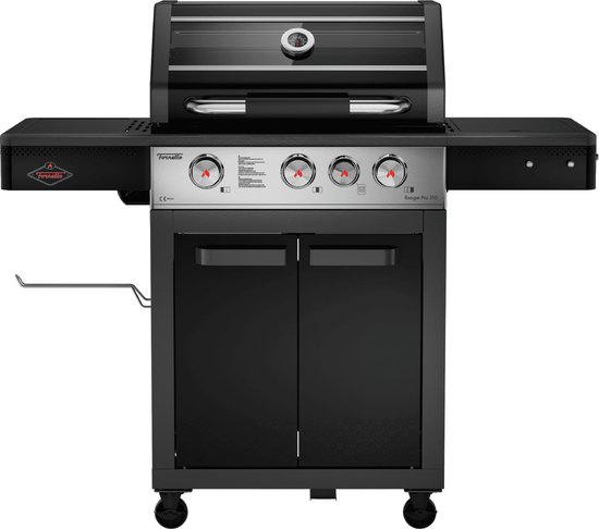 Fornetto - Ranger Pro 310 - Gas BBQ - Staal - Zwart van Fornetto