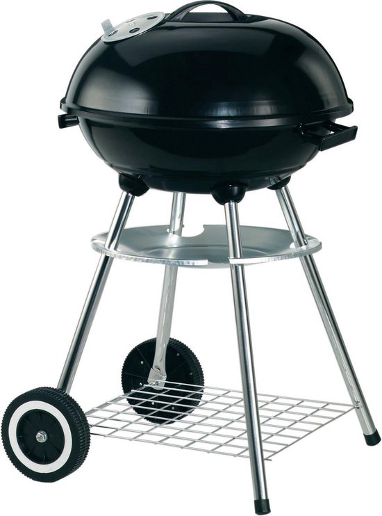 Garden Grill Houtskool Barbecue - Grilloppervlak Ø 44 cm - Met As Vanger - Zwart van Garden Grill