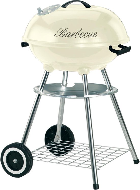 Garden Grill Kogelgrill Houtskoolbarbecue ø 47 cm - Crème van Garden Grill