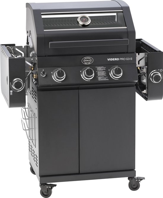Gasbarbecue G3-S Vario+, 30 mbar - Rösle | Videro Pro van Rösle