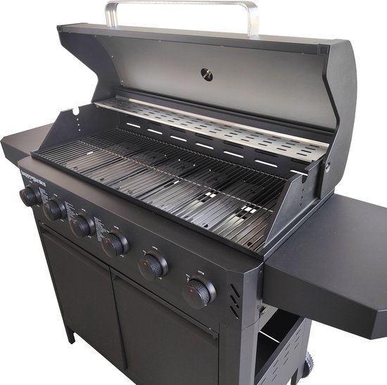 Gasbarbecue IZALCO - 6 branders 15kW van Merkloos