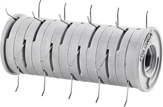 Gazonbeluchter accessoires voor MultiBrush - verwijdert mos en gazonvilt - roestvrijstalen tanden van GAZ