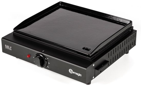 Gietijzeren elektrische bakplaat OLIANA van Merkloos