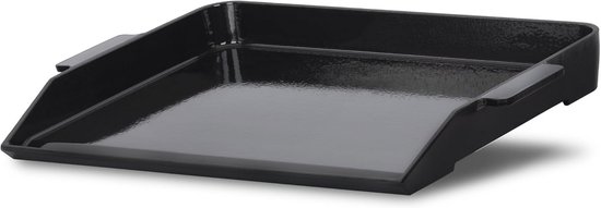 Gietijzeren Grillplaat 59 x 41 cm - Geëmailleerd, Universele Grillplancha voor Houtskool en Gas van Valhal Outdoor