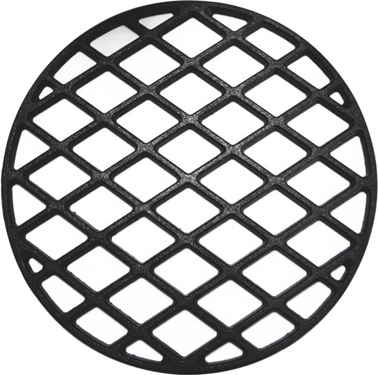 Gietijzeren rooster Small - 29 cm van Merkloos