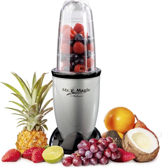 GOURMETmaxx blender zilver-zwart van GOURMETmaxx