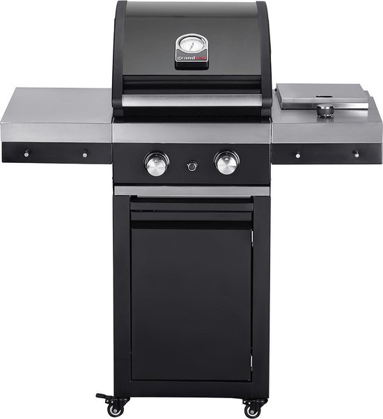 Grandhall Classic G2 Barbecue - 3 branders - zijbrander - ruimte voor gasfles