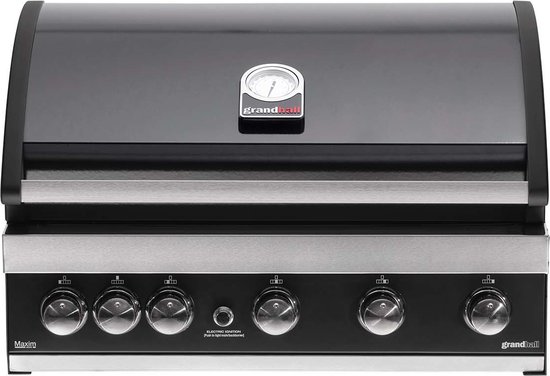 Grandhall Maxim G5 Inbouw barbecue - 6 branders - Gas BBQ van Grandhall