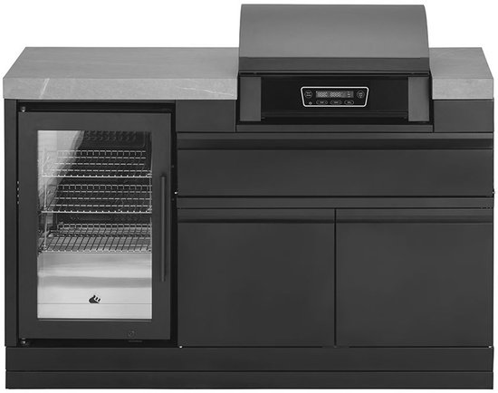 Grandpro Backyard Bistro met E2Grill Buitenkeuken met Koelkast van Merkloos