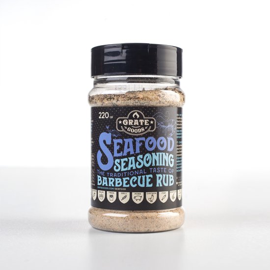 Grate Goods - Seafood Seasoning - 220 gr van Merkloos