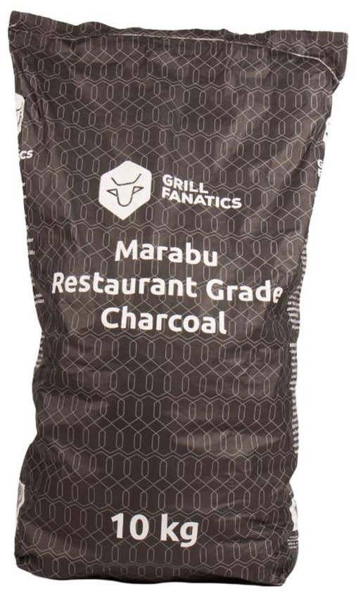 Grill Fanatics Houtskool / Charcoal Marabu - 10 KG - Restaurant kwaliteit