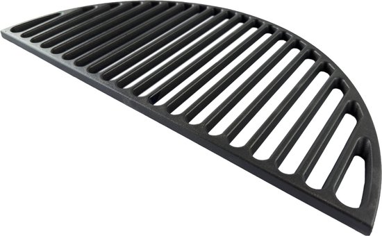Grill Guru Cast Iron Half Moon Grid Large van Grill Guru