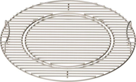 Grill Guru Groot Roestvrijstalen Flip Rooster 46 cm van Grill Guru