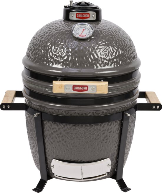 Grill Guru Kamado Barbecue Original Compact ø33cm / ø13inch - Compleet - Grijs