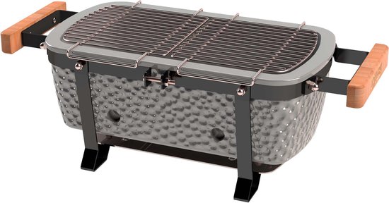 Grill Guru Tabletop - Keramische tafel BBQ - Draagbare BBQ - Keramiek van Merkloos