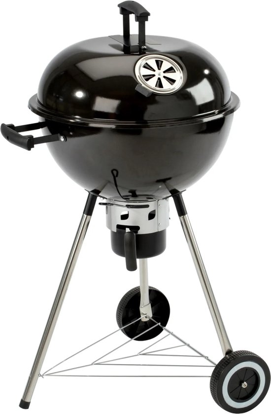 Grillchef houtskool kogelgrill 11103 92cm zwart