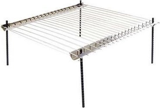 Grilliput quattro Minigrill houtskoolgrill zilver van Grilliput