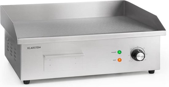 Grillmeile 3000G Pro elektrische bbq 3000W grillplaat 54,5x35cm glad van Syntrox Germany