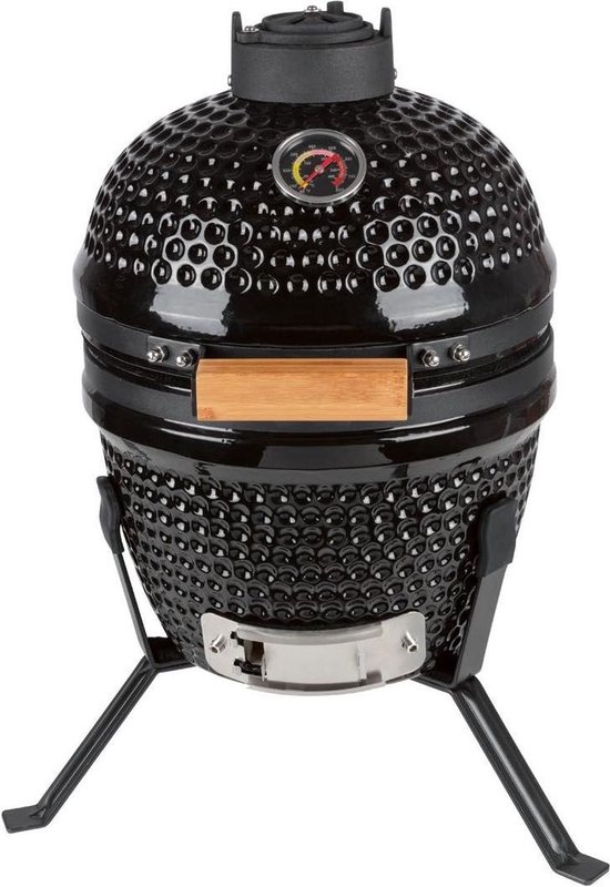 GRILLMEISTER Keramische Grill Egg - Mini Kamado - 26,5cm Grill van GRILLMEISTER