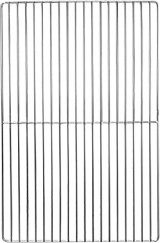 Grillrooster Roestvrij Staal Vervanging - BBQ Rooster 44.5 x 29.5 cm van Grillr