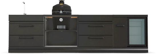 Grllr 4-delige buitenkeuken van Merkloos