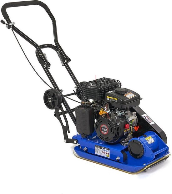 HBM 2,8 PK / 78.5 CC Trilplaat Inclusief Wielenset en Bestrating Beschermplaat 8200N van Merkloos	