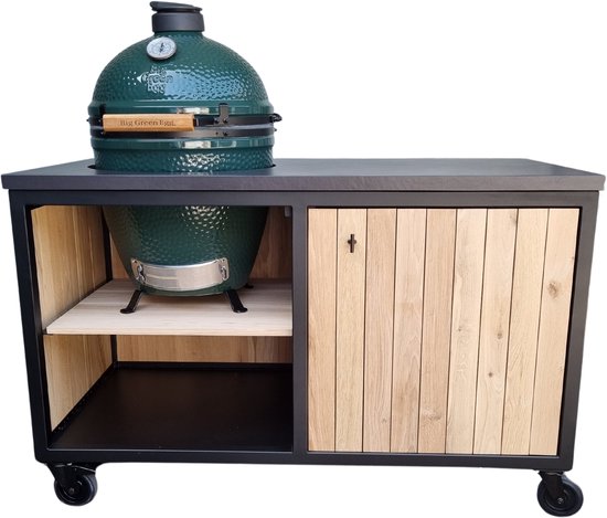 Heavenly Garden - Buitenkeuken - Elements 152cm - Staal | Dekton | Eikenhout van Heavenly Garden