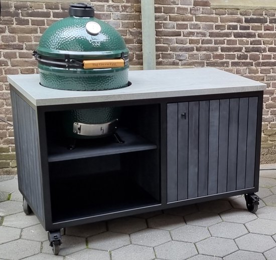 Heavenly Garden Elements - Buitenkeuken - Staal - Eikenhout - 152cm van Heavenly Garden