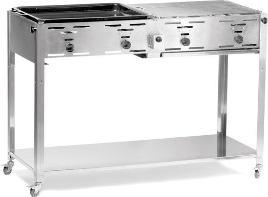 Hendi Grill Master Quattro Buitenkeuken - 4 branders - RVS van Hendi