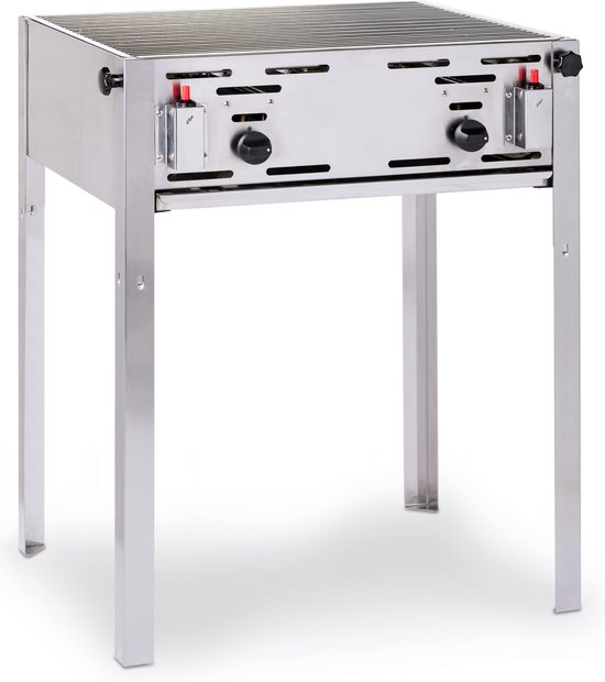 Hendi ROAST-MASTER HEAVY DUTY Grill Kookunit propaan/butaan 11600W Roestvrijstaal van Hendi