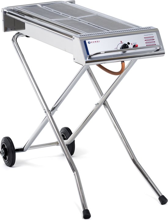 Hendi XENON PRO Barbecue Kookunit propaan/butaan 7500W Roestvrijstaal van Hendi
