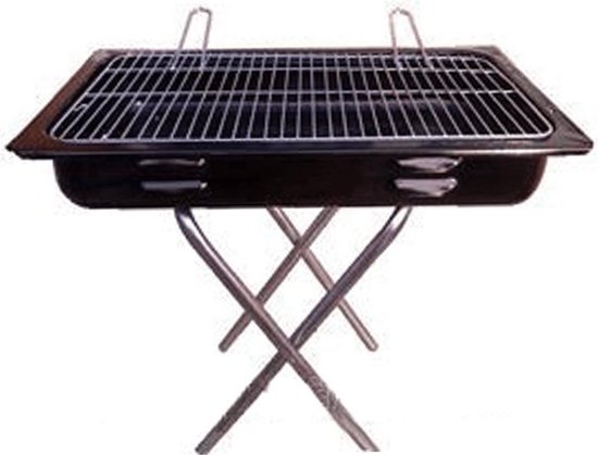 Homestar - Barbecue groot 61x36cm opvouwbare poten van Homestar