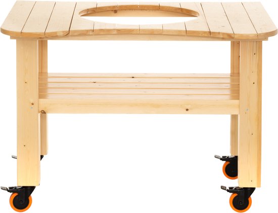 ‎Houten grilltafel Kamado L Mustang 120x90x86cm‎ van Mustang