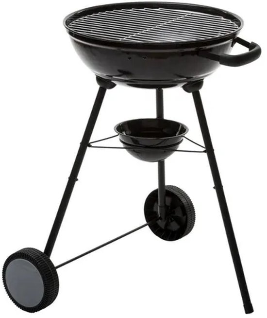 houtskool bbq feijoa d 43cm, zwart van Merkloos