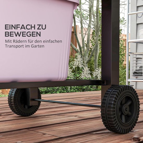 Houtskoolbarbecue Grillwagen 3-in-1 met Rookoven & Warmhoudrooster – House&Garden Premium Tuingrill met Deksel, Zijplanken, Aslade, Wielen & Verstelbare Houtskoolbak – Grote BBQ 124x66x112 cm – Zwart Metaal/Gietijzer