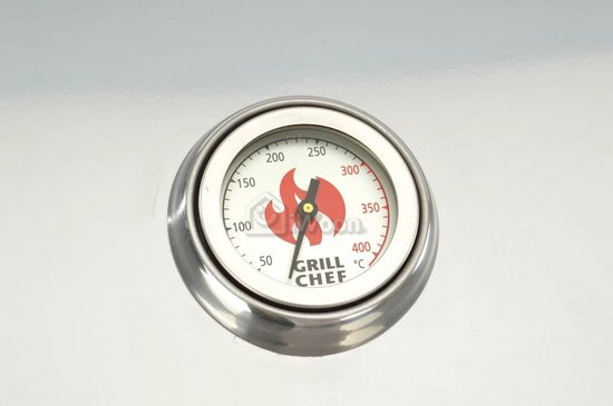 HoutskoolBBQ Grillchef by Landmann Silver Wagon Zilver / Zwart van $