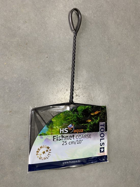 HS - Schepnet - Aquarium - 10" - 25CM breed van HS