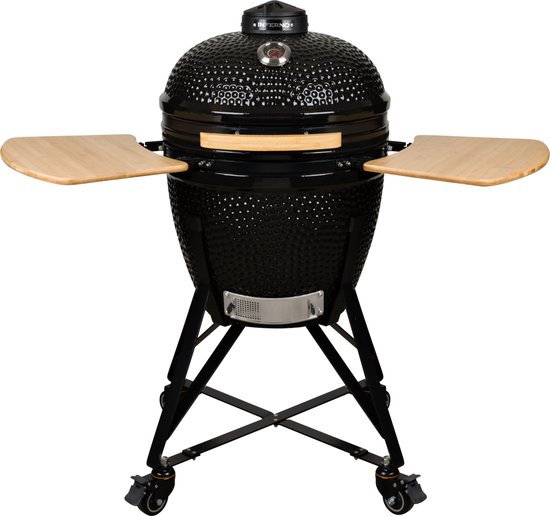 Inferno Large Kamado Barbecue - Grilloppervlakte 47cm / 19inch - Zwart van Merkloos