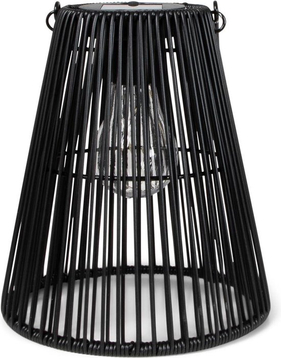 JENS Living Solar Lantaarn - Tafellampen elektrisch - Zwart van JENS Living