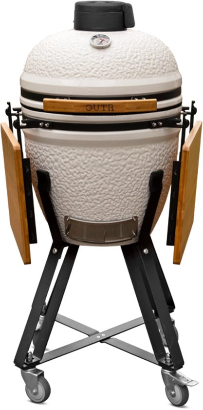 Kamado BBQ van OUTR - Medium 50 - Wit van OUTR