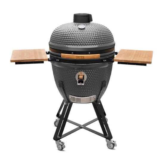 Kamado Grill XL 60 - Grijs van Merkloos