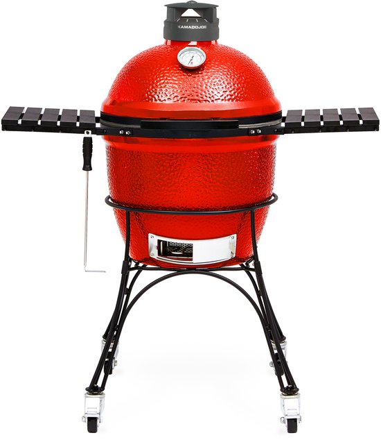 Kamado Joe - Classic II houtskoolbarbecue met onderstel en zijtafels van Kamado Joe