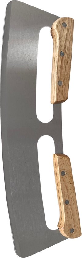 Keij Accessories - Pizza mes - houten handvatten - 35 cm van Keij