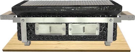 Keij Kamado - Shichirin - Hibachi - Tafelgrill - zwart van Merkloos