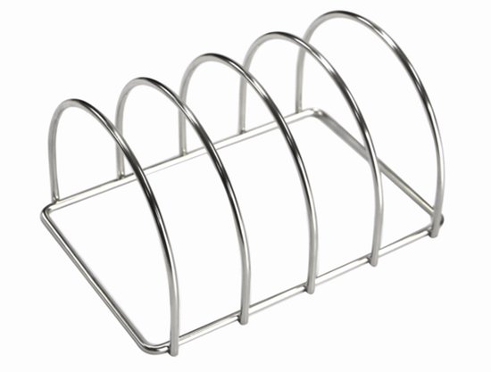 Keij Kamado Sparerib Rek Small - RVS - voor 4 spareribs