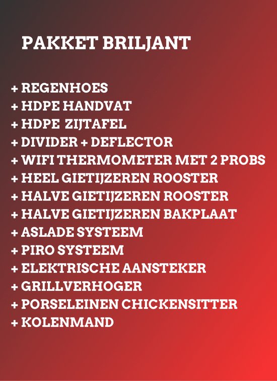 Keramische Kamado 21 inch Briljant van The Bastard