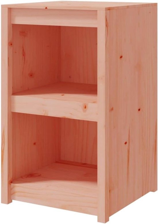 Keukenkast voor buiten - Buitenkeuken unit - Buiten koken - Massief douglashout - 55x55x92 cm - Natuurlijk hout